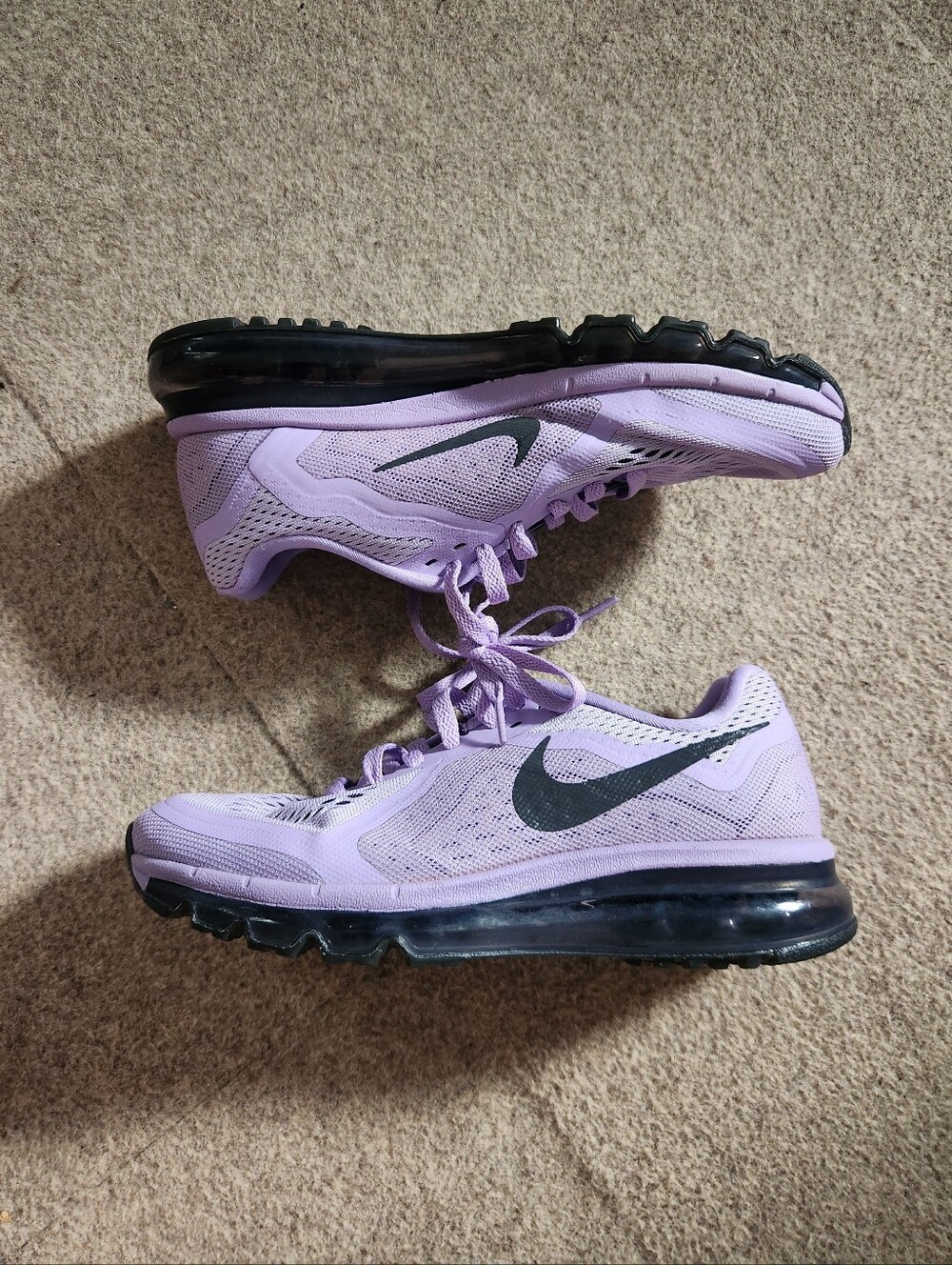 Purple Nike Air Max 2014 Running Shoes | W 8.5